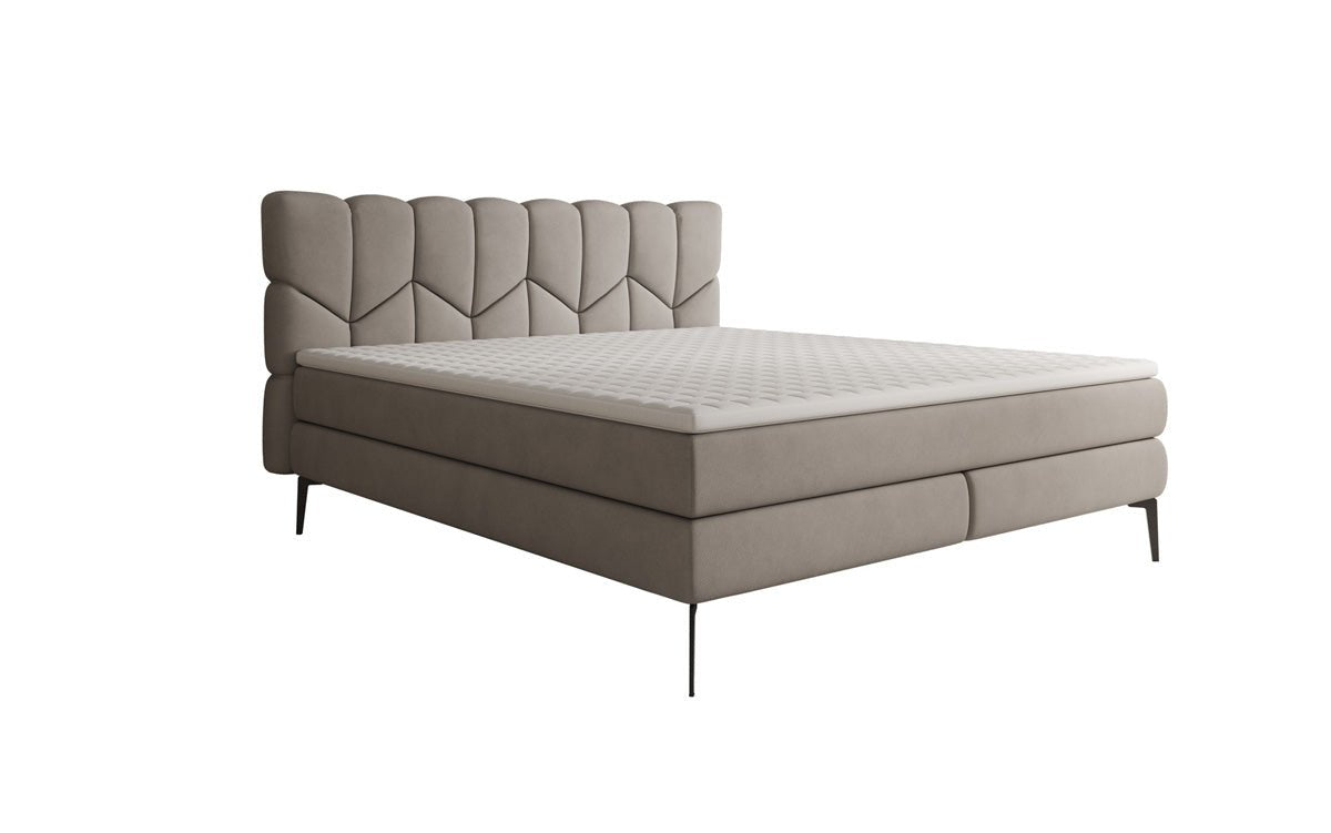 Boxspringbett Mirea a Echtleder