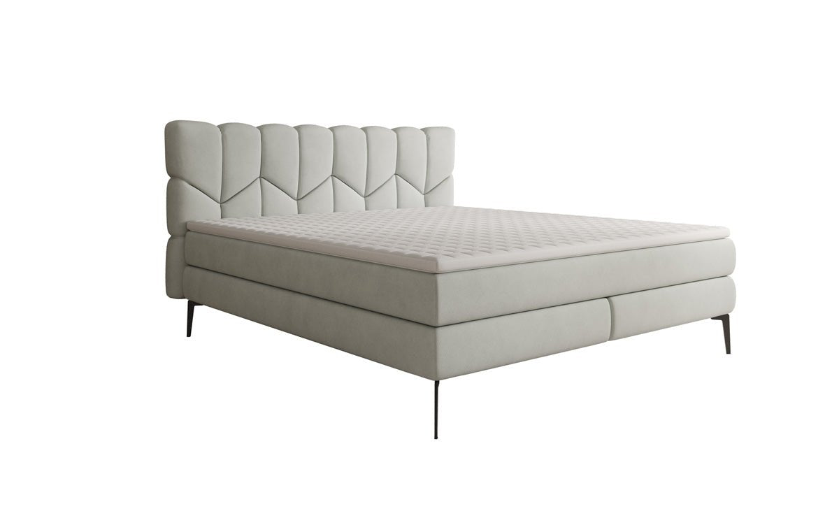 Boxspringbett Mirea a Echtleder