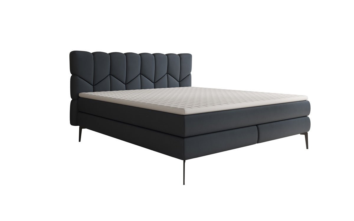 Boxspringbett Mirea a Echtleder