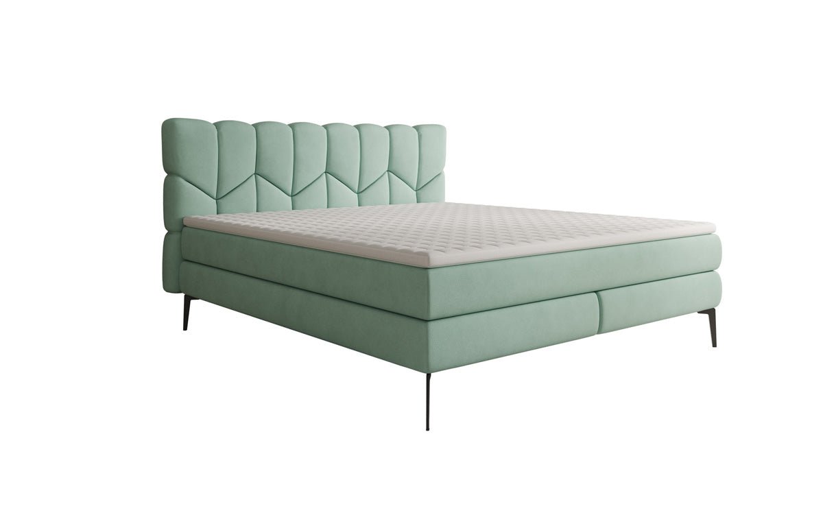 Boxspringbett Mirea a Echtleder