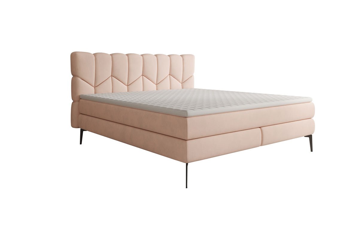 Boxspringbett Mirea a Echtleder