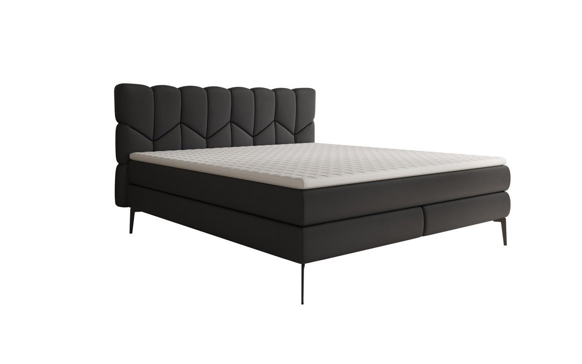 Boxspringbett Mirea a Echtleder