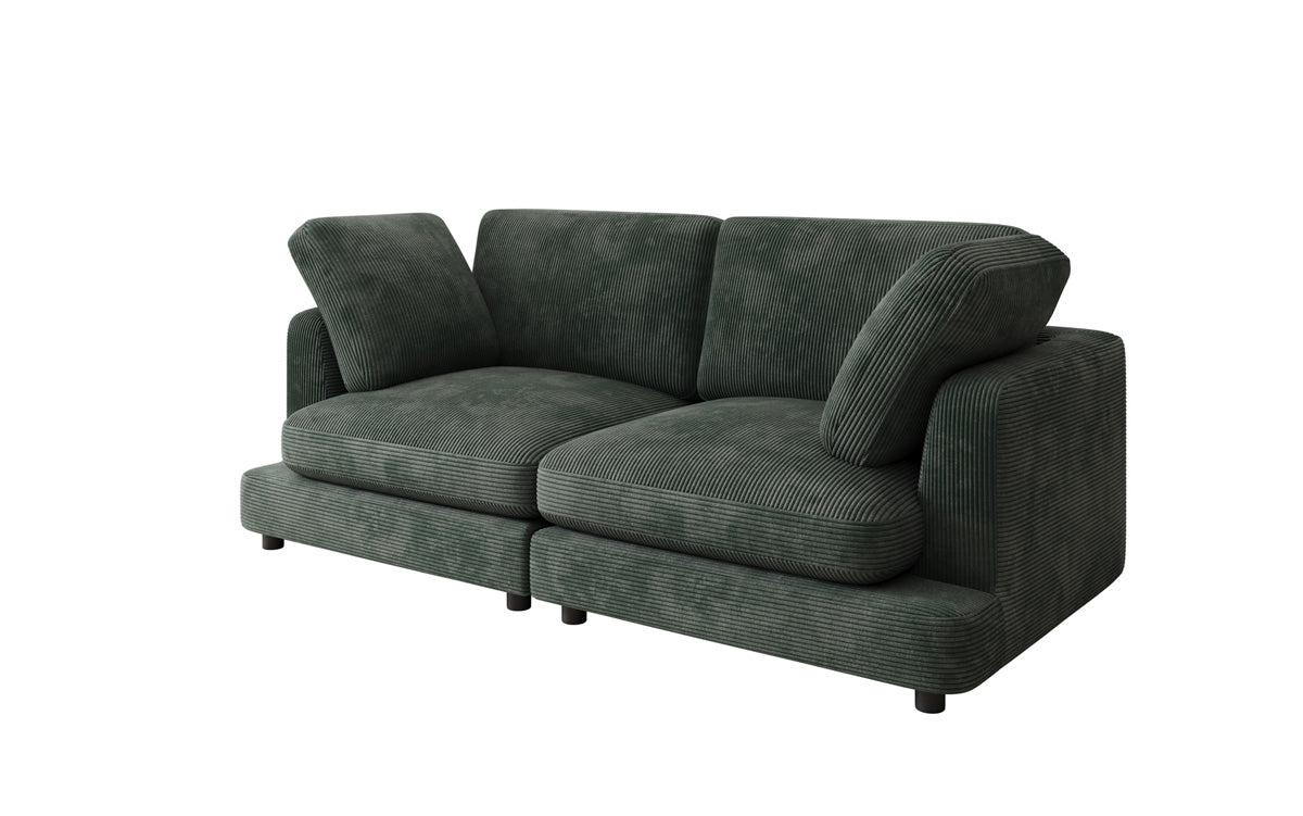 Designer 2 Seater Sofa Thalessa in Corduroy