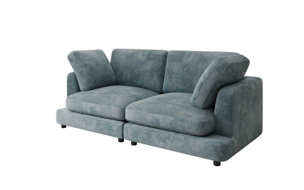 Designer 2 Seater Sofa Thalessa in Corduroy
