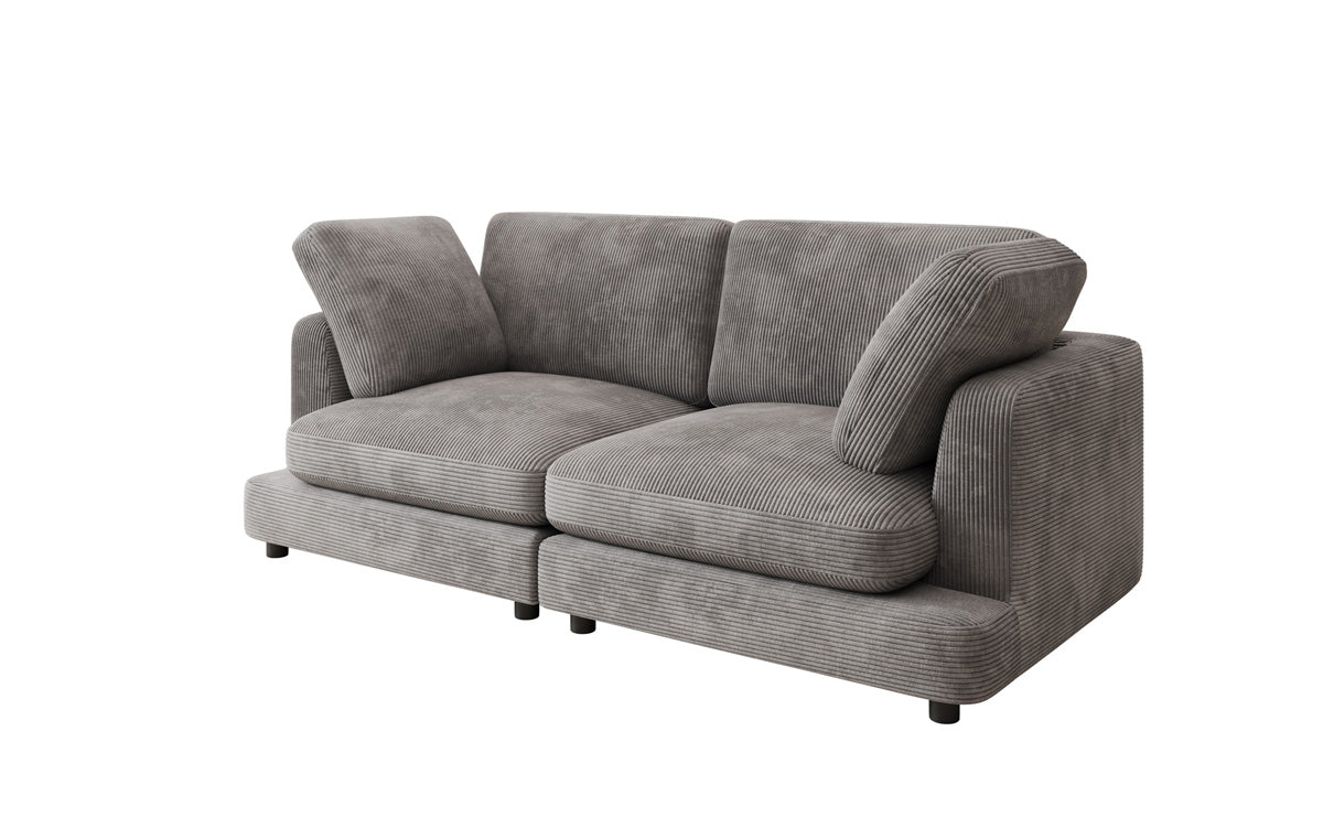 Designer 2 Seater Sofa Thalessa in Corduroy