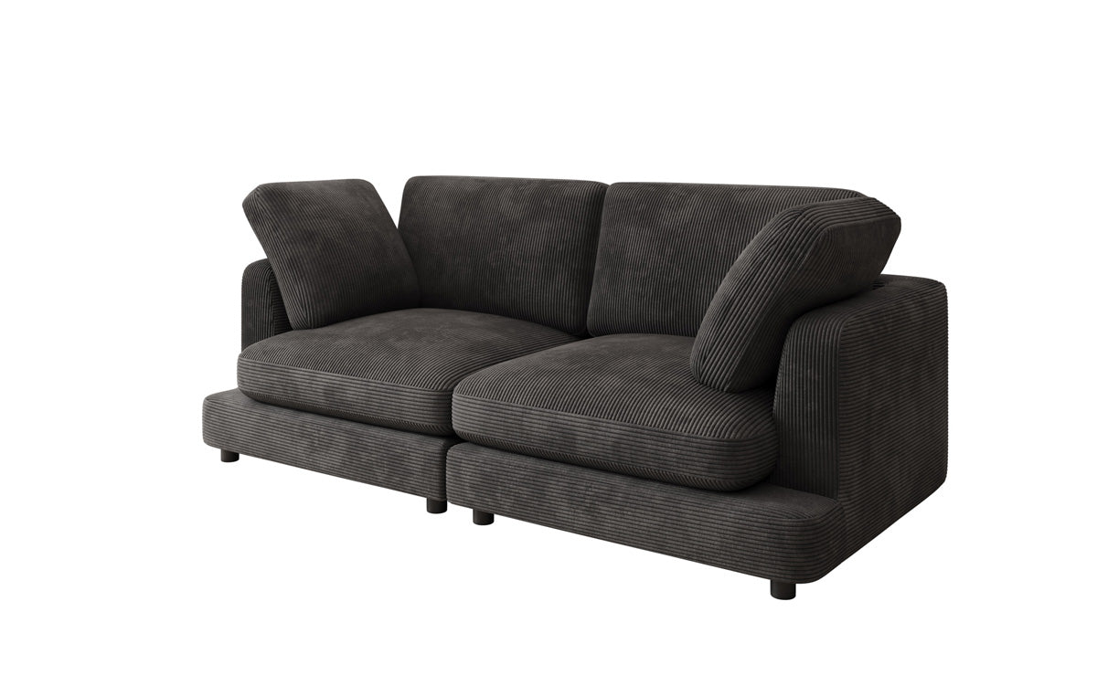 Designer 2 Seater Sofa Thalessa in Corduroy