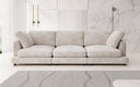 Designer 3 Sitzer Sofa Thalessa in Cord