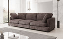 Designer 3 Sitzer Sofa Thalessa in Cord