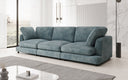 Designer 3 Sitzer Sofa Thalessa in Cord