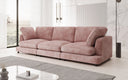 Designer 3 Sitzer Sofa Thalessa in Cord