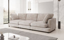 Designer 3 Sitzer Sofa Thalessa in Cord