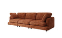 Designer 3 Sitzer Sofa Thalessa in Cord