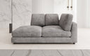 Chaise Longue/Canapé Designer Thalessa en Côtelé