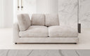 Chaise Longue/Canapé Designer Thalessa en Côtelé