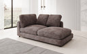 Chaise Longue/Canapé Designer Thalessa en Côtelé