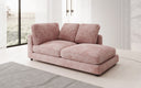 Chaise Longue/Canapé Designer Thalessa en Côtelé