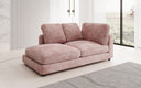 Chaise Longue/Canapé Designer Thalessa en Côtelé
