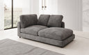 Chaise Longue/Canapé Designer Thalessa en Côtelé