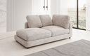 Chaise Longue/Canapé Designer Thalessa en Côtelé