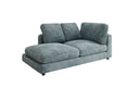 Chaise Longue/Canapé Designer Thalessa en Côtelé