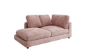 Chaise Longue/Canapé Designer Thalessa en Côtelé