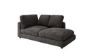 Chaise Longue/Canapé Designer Thalessa en Côtelé