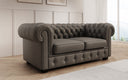 Ensemble de canapés Chesterfield Royal 3+2+1 en cuir véritable