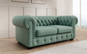 Ensemble de canapés Chesterfield Royal 3+2+1 en cuir véritable