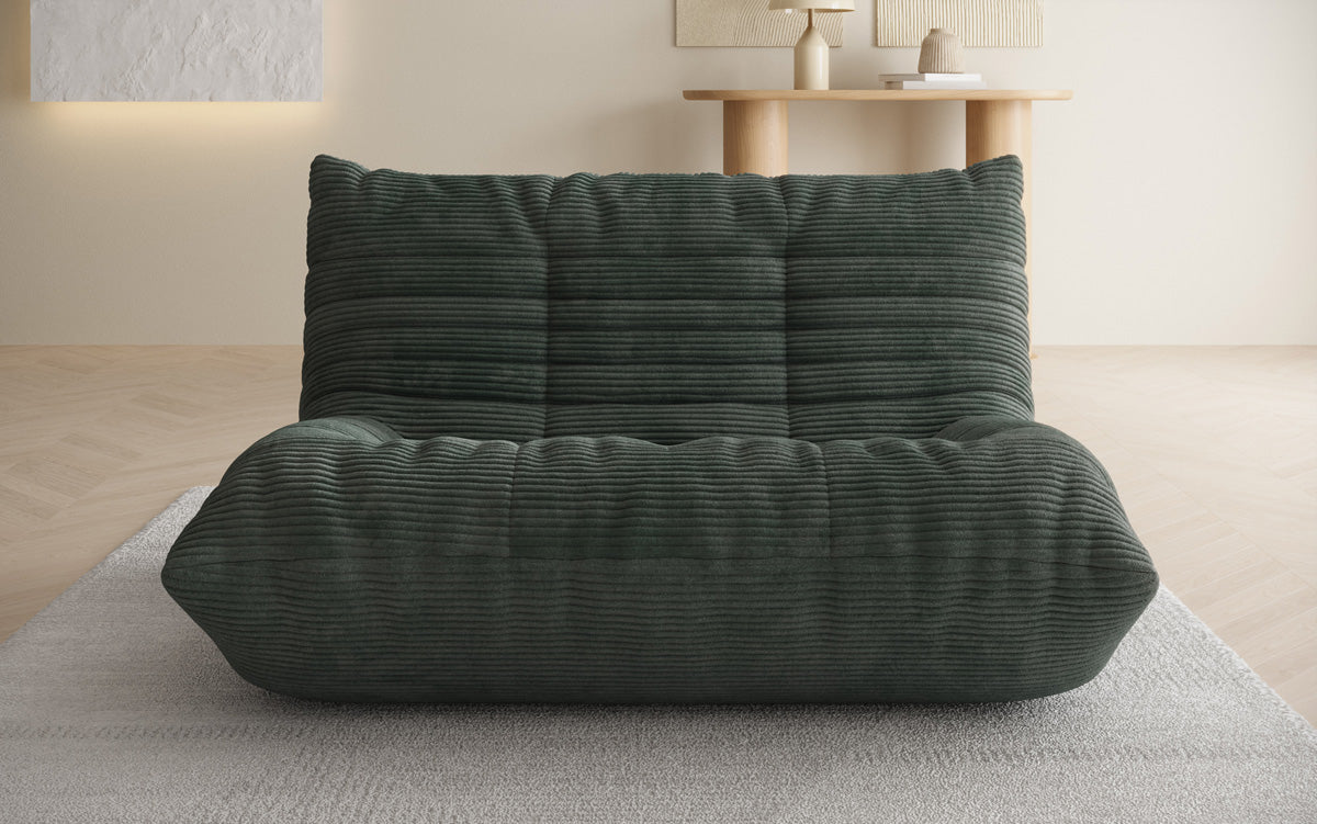 Designer 2 Sitzer Sofa Calmo in Cord