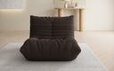 Designer Sofa-Sessel Calmo am Teddy Bouclé