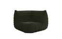 Designer Eckmodul Sofa Armchair Calmo in Teddy Bouclé