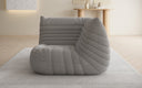 Designer Eckmodul Sofa Armchair Calmo in Teddy Bouclé