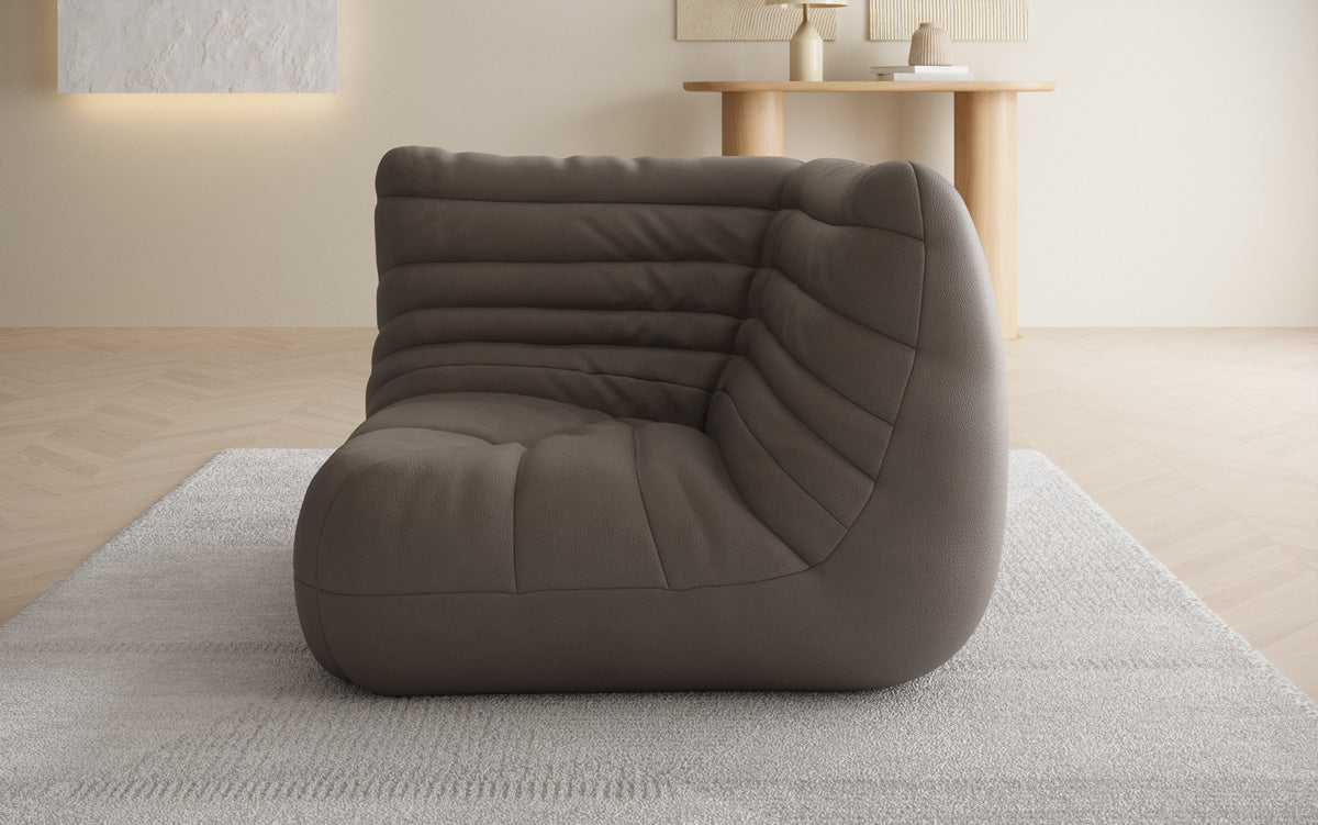 Designer Eckmodul Sofa-Sessel Calmo