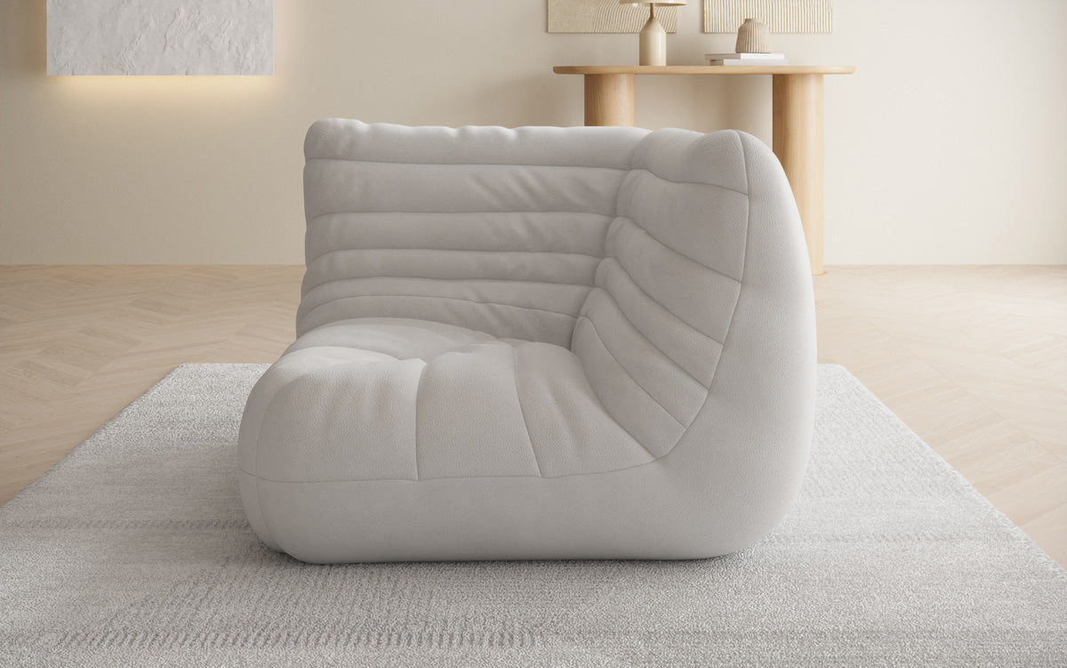 Designer Eckmodul Sofa-Sessel Calmo