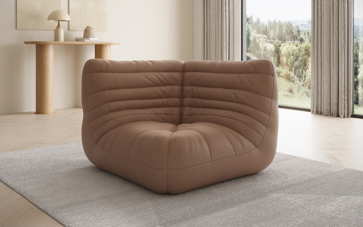 Designer Eckmodul Sofa-Sessel Calmo