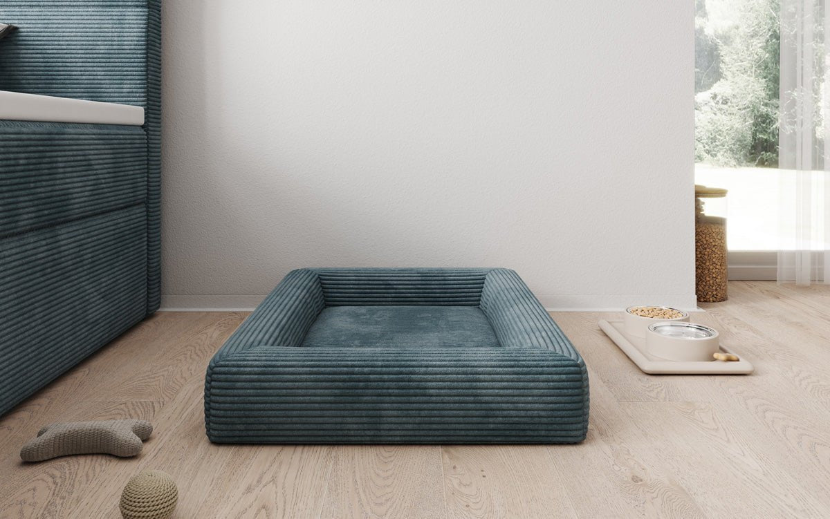 Dog bed Cordino 80 × 60 cm in Corduroy