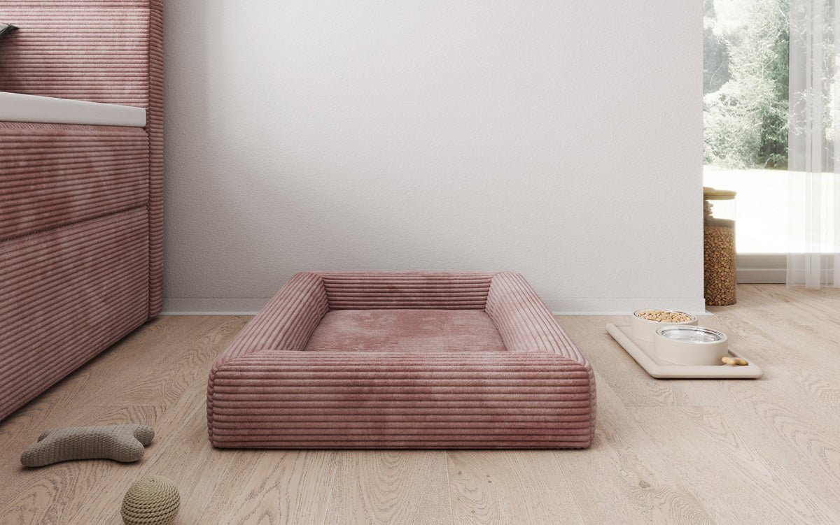 Dog bed Cordino 80 × 60 cm in Corduroy
