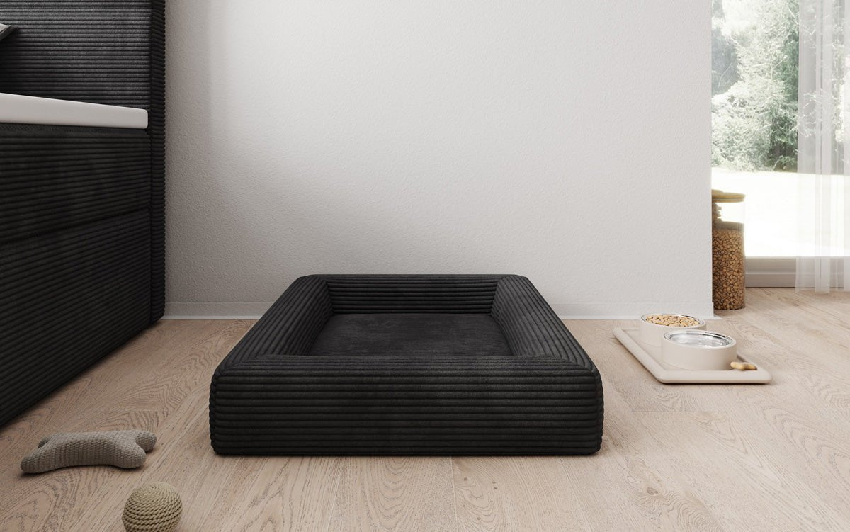 Dog bed Cordino 80 × 60 cm in Corduroy