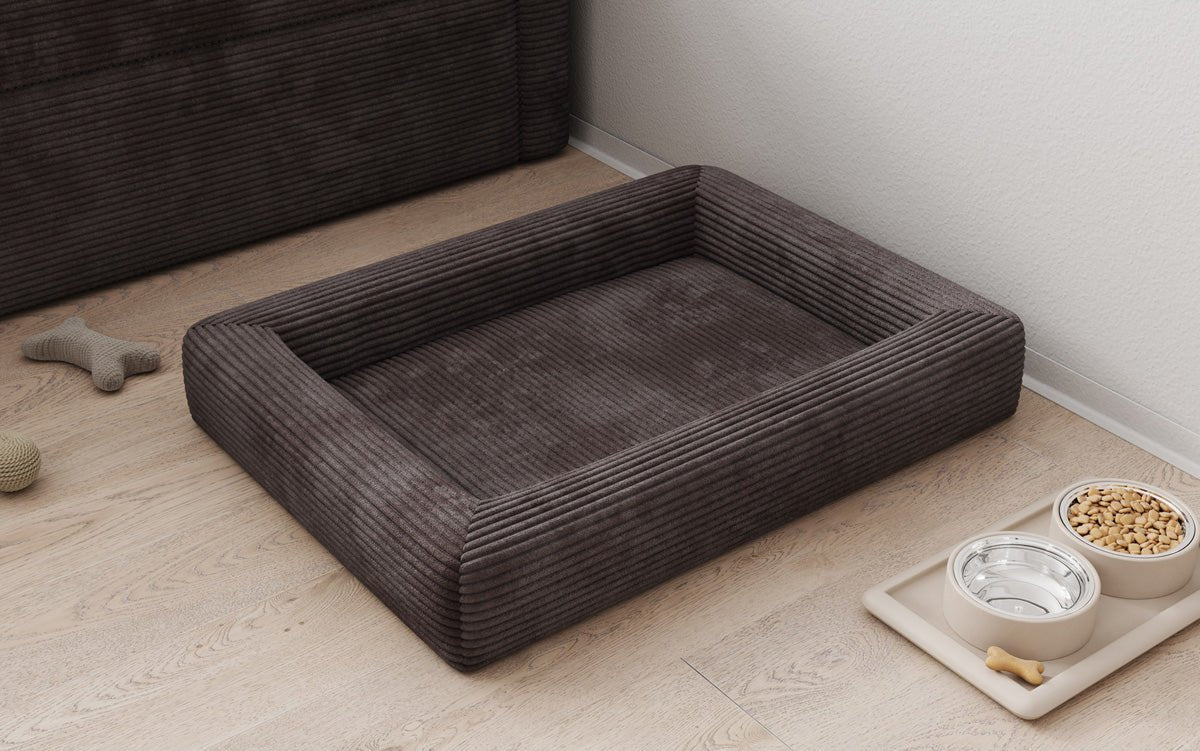Dog bed Cordino 80 × 60 cm in Corduroy