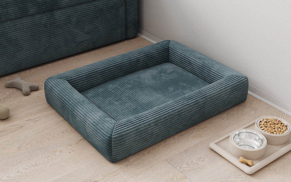 Dog bed Cordino 80 × 60 cm in Corduroy