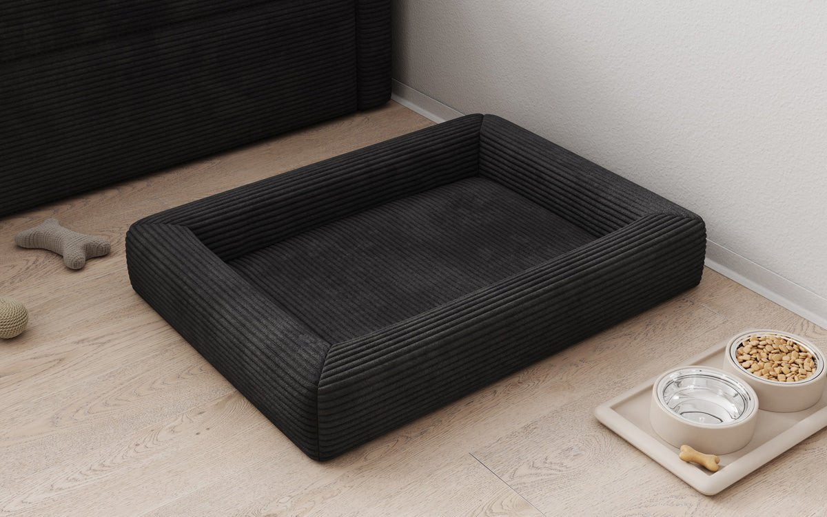 Dog bed Cordino 80 × 60 cm in Corduroy