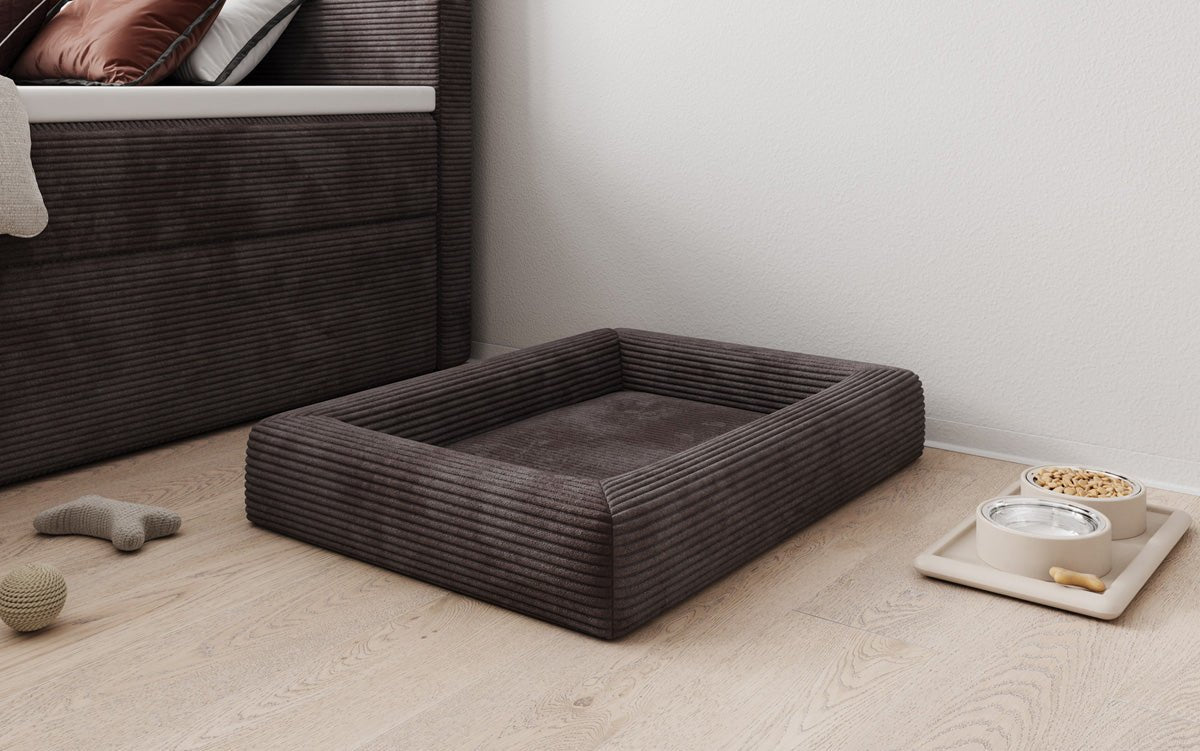 Dog bed Cordino 80 × 60 cm in Corduroy