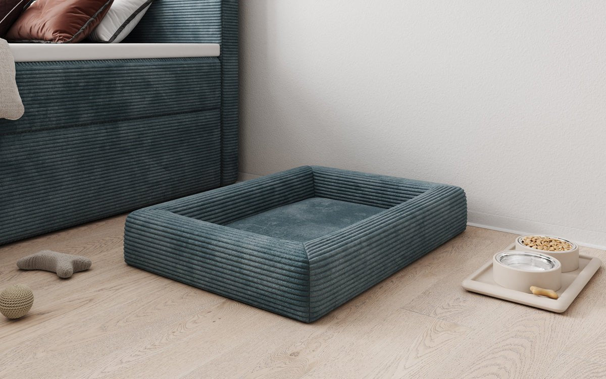 Dog bed Cordino 80 × 60 cm in Corduroy