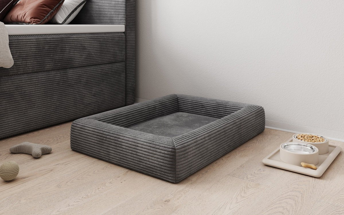 Dog bed Cordino 80 × 60 cm in Corduroy