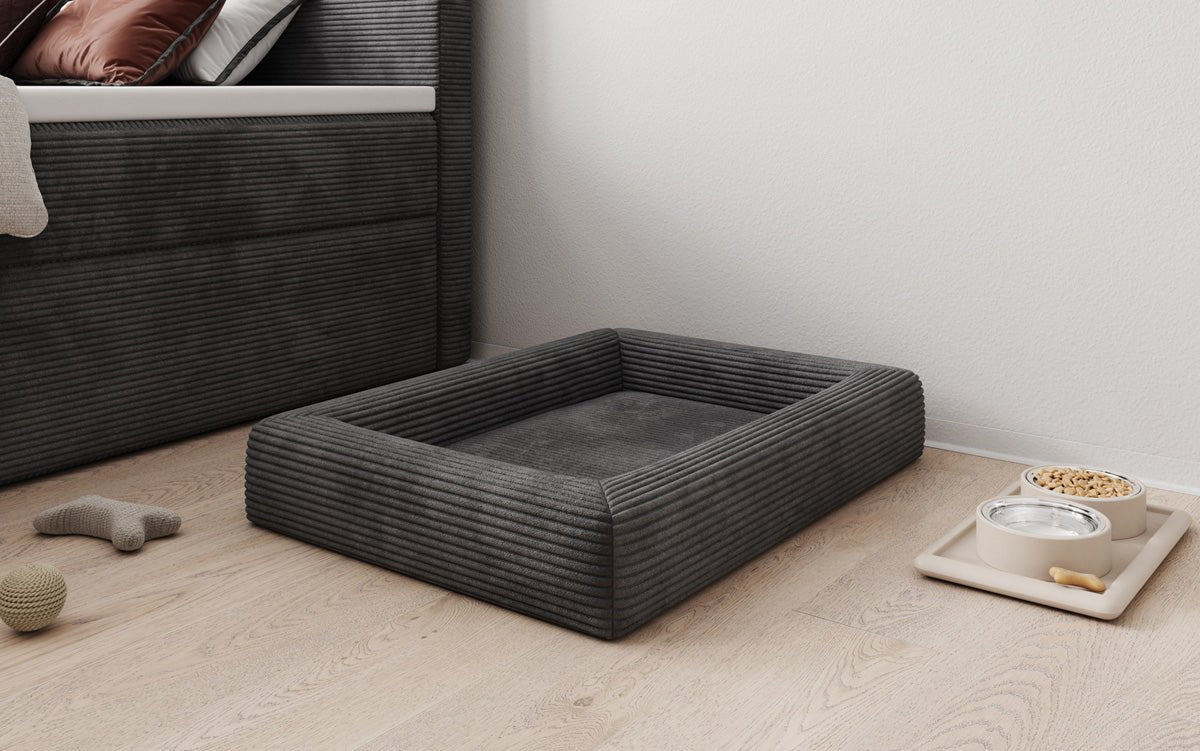 Dog bed Cordino 80 × 60 cm in Corduroy