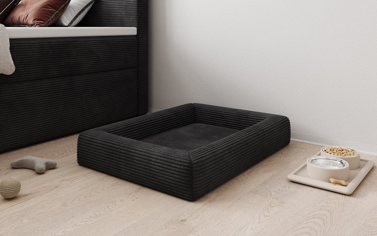 Dog bed Cordino 80 × 60 cm in Corduroy