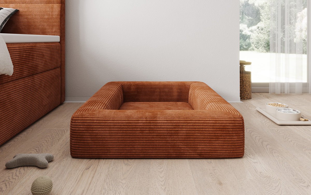 Dog bed Cordino 80 × 100 cm in Corduroy