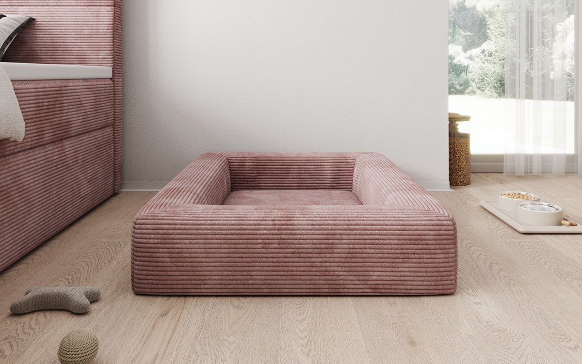 Dog bed Cordino 80 × 100 cm in Corduroy