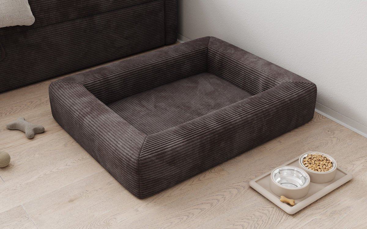 Dog bed Cordino 80 × 100 cm in Corduroy