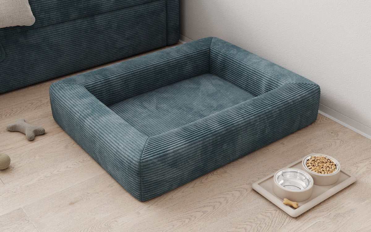 Dog bed Cordino 80 × 100 cm in Corduroy